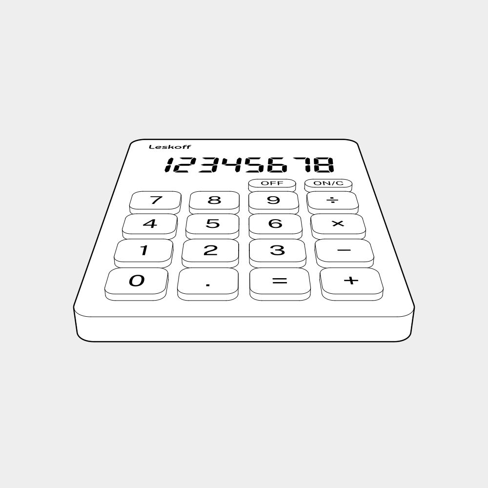 Leskoff Calculator, image 2 of 2