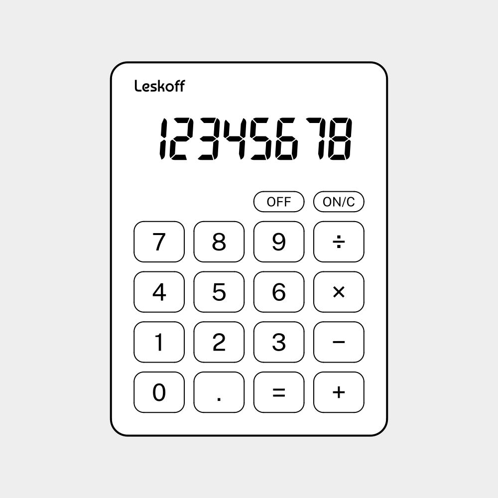 Leskoff Calculator image 1 of 2