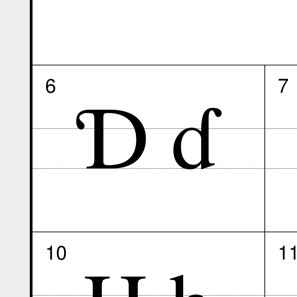 Leskoff Hausa Alphabet image 2 of 2