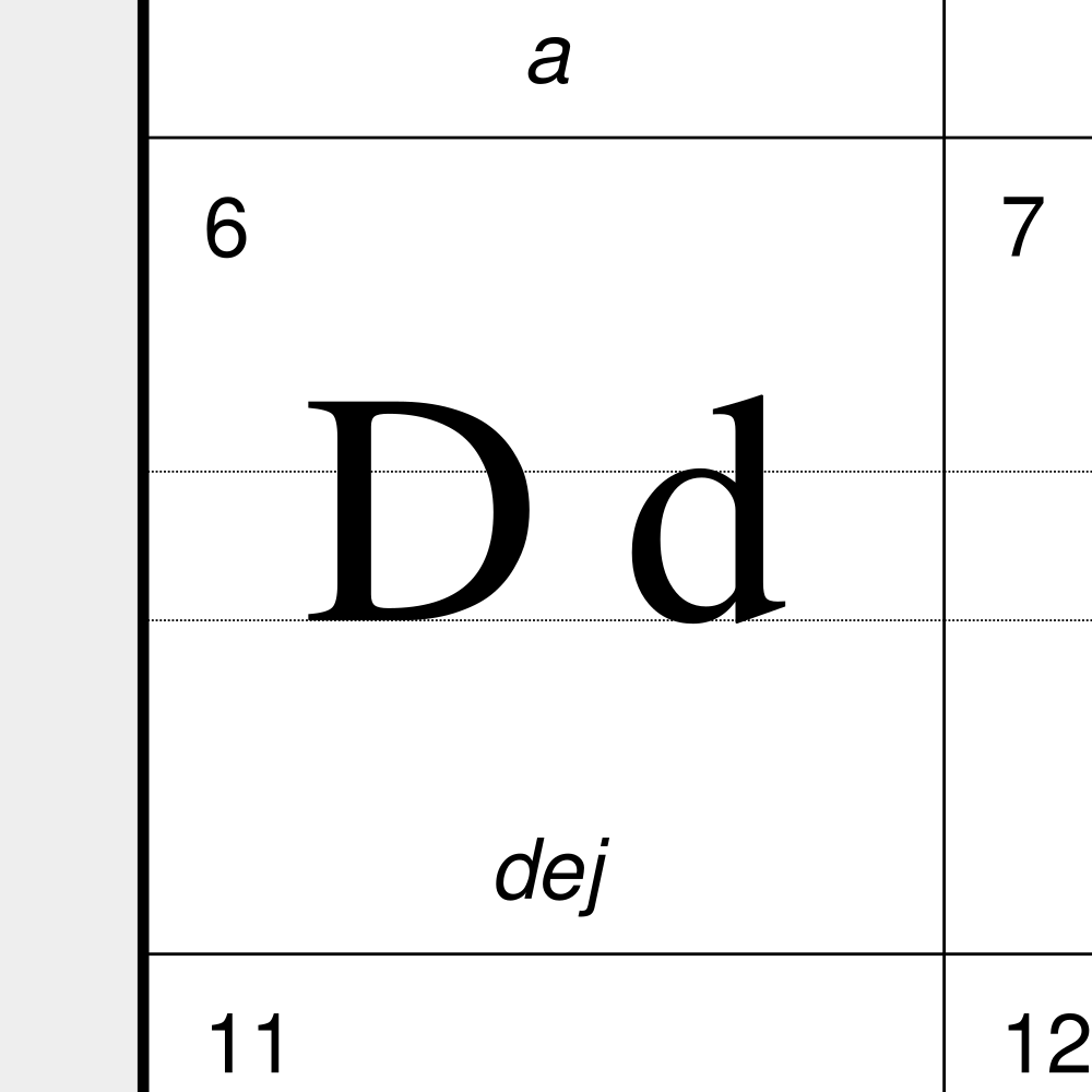 Leskoff Sorbian Alphabet image 2 of 2